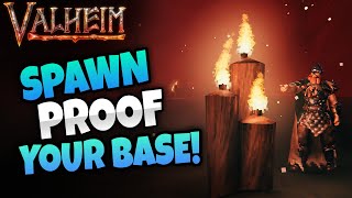 Prevent Spawning & Mob Proof your base in Valheim with this Simple Trick!