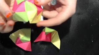 Modular origami ball thingy part 2