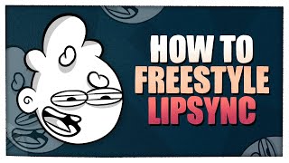 How to Freestyle Lipsync for Animation