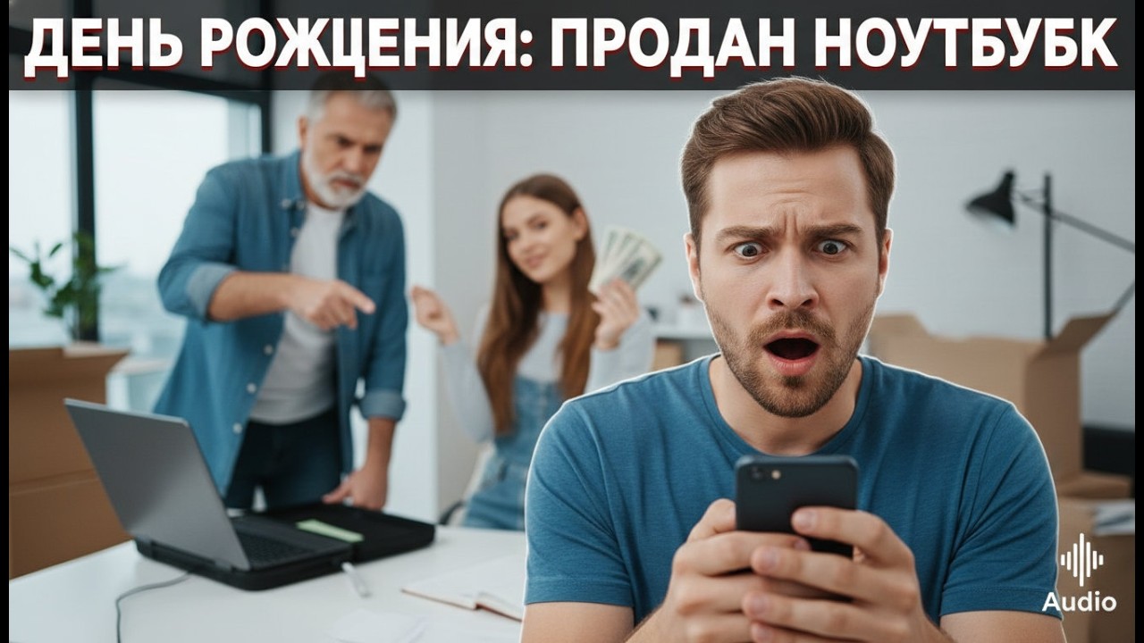 Продан ноутбук в день рождения: предательство отца ради сестры.