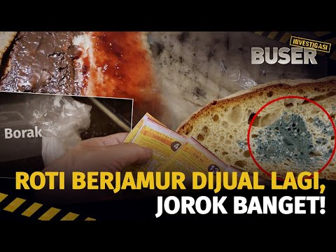 Horor! Roti Bakar Jamuran Boraks | Buser Investigasi