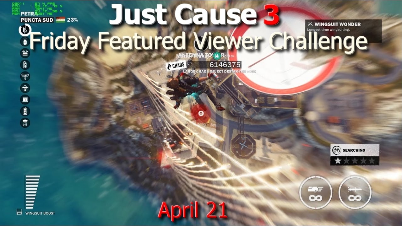 just cause 4 mods Just Cause 3 Friday Featured Viewer Challenge Apr 21