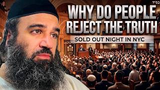 Why Do People Reject The Truth | Sold Out Night In NYC
In what turned out to be a jam-packed night in NYC, where some had to stand for 3 hours, people couldnt get enough of Rabbi Yaron Reuvens teaching. Bringing new insights from the Baal Shem Tov about the supernatural reasons why some people are simply rejecting the truth even when its clear.
This was followed by a powerful questions and answers session that simply changed lives. Tune in and dont be surprised if you end up watching it over and over again. Baruch HaShem.
BH Films Box – Sponsor A Kiruv Revolution!
https://www.KIRUVBOX.org
DONATE & SUPPORT @ https://www.BeEzratHaShem.org
AI RABBI by BeEzrat HaShem Inc. https://www.AIRabbi.org
Answers To Jewish Torah Life Questions In 30 Languages.
Discover Jewish Wisdom at Your Fingertips, Rabbi Reuvens AI Rabbi offers wisdom and guidance in multiple languages, drawing from trusted, reliable sources.
0:00:00 Introduction
0:00:34 How Can Someone Overcome Spiritual Stagnation?
0:06:43 Why Teaching Reward and Punishment Faced So Much Pushback
0:08:50 So-Called Rabbis Took His Tzedakah but Never Helped Him Do Teshuvah
0:11:06 The Truth Will Rise Even When Buried Under Lies
0:12:03 The Dramatic Rise of Antisemitism
0:13:29 How October 7 Led to a Drastic Drop in Jewish Intermarriage
0:15:29 Why Some Jews Refuse Mussar and Are Practically Allergic to It
0:16:33 A Jew Accuses the Rabbi of Increasing Antisemitism
0:18:38 Lucas Gage Leaves Nazism After Watching the Rabbi’s Shiurim
0:20:12 A Father Stops His Son from Doing Teshuvah
0:22:39 The Baal Shem Tov Saves a Jew from a Blood Libel
0:30:42 Why Wasting Seed Is the Worst of All Sins
0:34:39 What Happens When a Jew Eats Non-Kosher Meat?
0:38:39 Nothing Happens Without HaShem Signing Off on It
0:40:10 The Holocaust and October 7 Were Wake-Up Calls for Am Yisrael
0:43:58 HaShem Is Closing the Store: It Is Time to Pay the Bill (Chofetz Chaim)
0:48:33 When Warnings Fail, HaShem Sends a Personal Wake-Up Call
0:50:49 The Snakes That Forced Am Yisrael to Look Toward HaShem
0:55:42 See What the Torah Says Instead of Just Relying on Messengers
1:01:30 Intentionally Not Studying Torah Can Make an Accidental Sin Count as Intentional
1:04:31 If Mussar Does Not Move You, Cry for Yourself
1:06:46 Wait and Hope for HaShem When His Face Is Hidden (Isaiah 8:17)
1:11:03 What Can I Do Every Day to Show HaShem I Am Looking for Him?
1:12:53 What Did You Do to Bring Mashiach?
1:15:42 Why Frum Jews Cannot Separate from the Rest of Am Yisrael (Rav Elyashiv)
1:20:52 When It Is Better to Let Someone Else Do the Kiruv
1:22:07 The Kiruv Box: The Biggest Innovation in Torah Outreach Ever
1:23:50 AI Rabbi App by Be’Ezrat HaShem
1:25:02 HaShem Is Speeding Up the Clock and Giving Us These New Kiruv Tools
1:27:32 Conclusion
Questions:
1:28:38 Could Another Holocaust Happen Before Mashiach?
1:30:18 The Midrash Foretold Goyim Claiming to Be the Real Jews
1:32:45 What Will Happen During Gog uMagog?
1:35:11 Warnings So We Can Prepare
1:38:51 Focus on What You Can Do Today
1:41:05 Preparing in Order to Enjoy Shabbat
1:46:31 Why Does Someone Reach a Point Where They Do Not Want to Change?
1:52:09 How Is Someone Judged for Sins Committed Through Ignorance?
1:57:42 The Satmar Rabbi Who Confronted a Party Host Over Forbidden Mixed Dancing
2:01:06 How Can Someone Merit a Favorable Judgment on Rosh Hashanah?
2:08:43 What Is Considered Unfair or Dishonest to a Customer?
2:13:36 Why the Torah Commands Us to Stay Far Away from Falsehood
2:20:44 Who Receives HaShem’s Extra Help to Do Teshuvah?
2:22:46 Why Do Wicked People Prosper While Righteous People Suffer?
2:29:22 What Does It Mean to Sanctify HaShem’s Name?
2:37:07 Think About HaShem Before Every Mitzvah
2:40:59 How Mitzvot Destroy the Negative Forces Created by Sins
2:46:35 Teshuvah, Tefillah, and Tzedakah Can Remove an Evil Decree
2:54:10 The Precision Behind HaShem’s Decrees and Tragedies
2:59:48 How Much Hishtadlut Is Enough for Parnassah?
3:05:52 Be’Ezrat HaShem’s Candid Platinum Seal of Transparency
#NYC #brooklyn #NewYork #Torah #Jewish #RabbiYaronReuven #Jews #God #inspiring #motivation #OrthodoxJudaism #Judaism Why Do People Reject The Truth | Sold Out Night In NYC