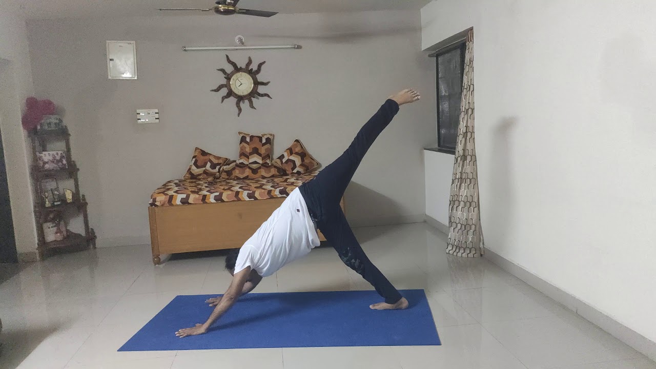 Never seen before 42 poses Surya Namaskar advanced with Chandra