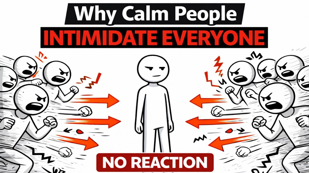 Почему спокойные люди всех пугают (всё очень просто).