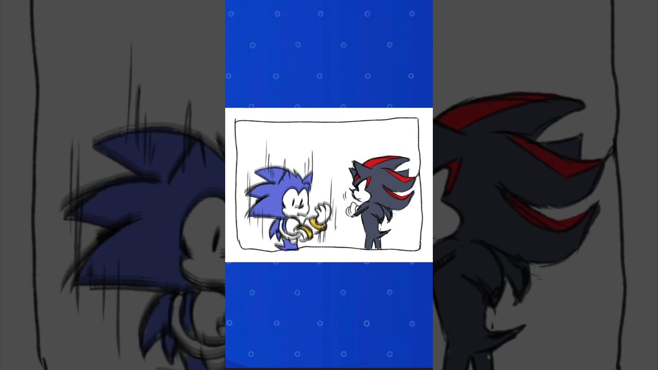 How Does He Walk Around With Those Shadowthehedgehog Sonicthehedgehog Sonadow Comicdub