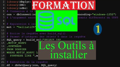SQL 1 #  Les Outils à installer | Base de données