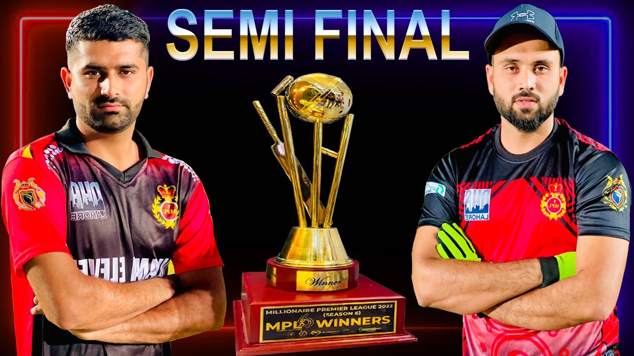 TAMOUR MIRZA VS USAMA ALI || SEMI FINAL MPL6 || PRIZE 5 LAC || 101 RUNS ...