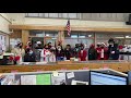 Sato ASB Carolers singing “Jingle Bells”