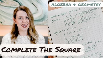 COMPLETE THE SQUARE  (+ leading coefficient "a" not 1) » algebraic & geometric methods | Math Hacks