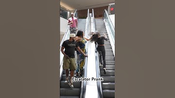 Escalator Prank Gone Wrong | Shorts @DaphniqueSprings #funny #comedy #funnyshorts #shorts