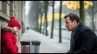 картинка: CEO шокирован, обнаружив девочку, спящую на улице в рождественскую ночь