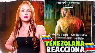 VENEZOLANA REACCIONA A Culón Culito - Cartel de Santa (VIDEO OFICIAL)