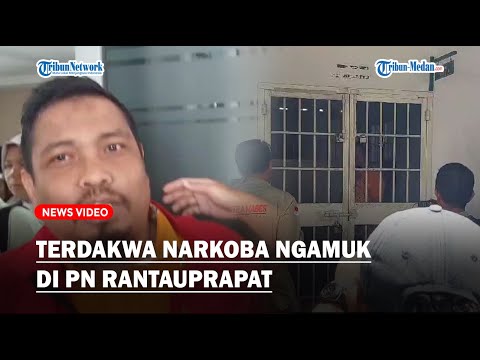 Terdakwa Narkoba Ngamuk,