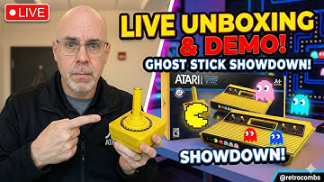 🕹️ Atari 2600+ Pac-Man Edition UNBOXING & DEMO!