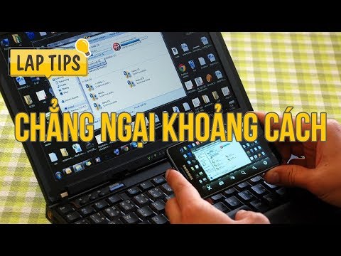 Thủ thuật điều khiển máy tính, Laptop từ xa thông qua smartphone