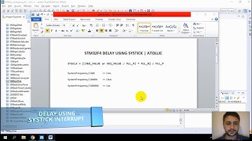 STM32F4 Delay Using Systick Interrupt | Atollic