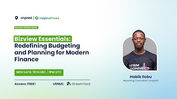 📍Bizview Essentials: Redefining Budgeting and Planning for Modern Finance - Part 1