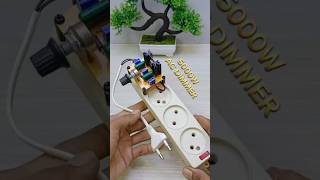 Building a 30A 5000 watt AC DIMMER 😱🔥 #Project #diy #tips #speed #creative #diyprojects #electronic