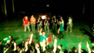 2015橫山國中一二年級隔宿露營之晚會803表演