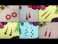 Hotty 💋 !! Daily Wear Earrings Making !! Jewellary For Modern Outfits !! How To Make Earrings