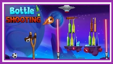 Bottle shooting Game | Gameplay Trailer (iOS & Android) Level 1-5 walkthrough #@Bottlegaming786