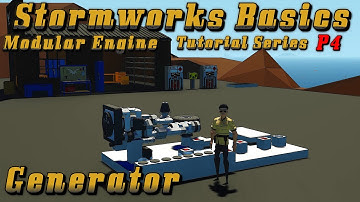 Stormworks Basics: Modular Engine Tutorial Series P4 Generator #tutorial #stormworks #gaming