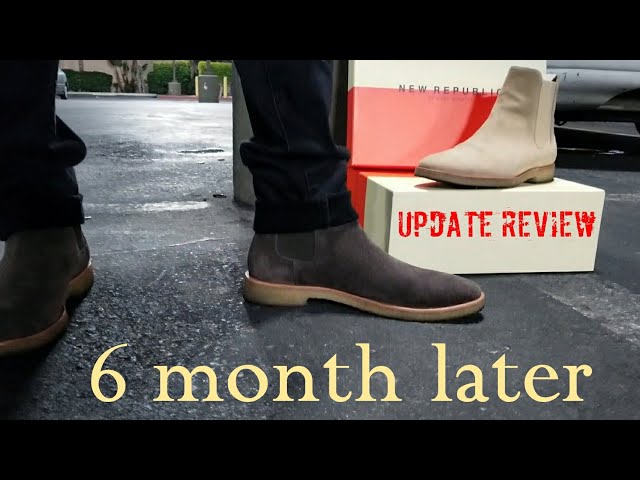 Glatte udbrud Blinke New Republic Chelsea Boots Update Review - YouTube