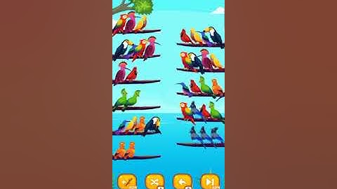 bird sort color puzzle level 126|#samanalibuttofficial#birds