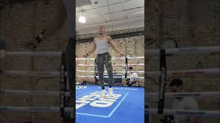 TEOFIMO LOPEZ JR SHOWS OFF MASTERFUL JUMP ROPE SKILLS DURING MEDIA WORKOUT AHEAD OF KAMBOSOS FIGHT