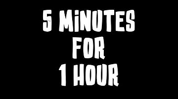 Interval Timer 5 Minutes for 1 Hour