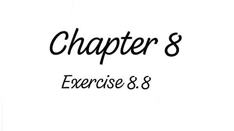 Sindh Text Book Board Mathematics For Class 7 Chapter 8 Exercise 8.8 Question 1