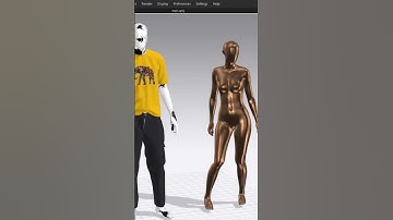 Avatar Texturing in clo3D #fashion #clo3d