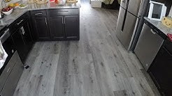How to Install Vinyl Plank Flooring Quick & Simple | Step by step | DIY | Shot with GoPro