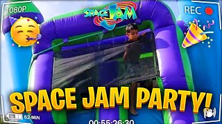 MY SON SPACE JAM BIRTHDAY PARTY