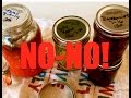 NO-NO! Don't Do This With Your Canned Goods! ~