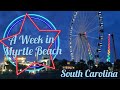 I STAYED A WEEK IN MYRTLE BEACH SC ( Ripley&#39;s AQUARIUM , Mirror MAZE &amp; More ! )