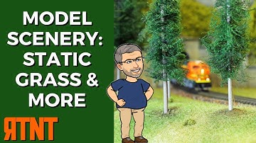 Model Railroad Scenery - Ground Cover and Static Grass