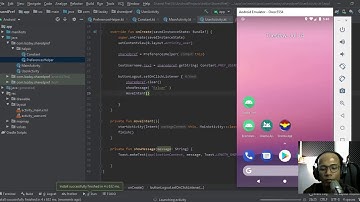 Kotlin Android SharedPreferences -Menampilkan data & Membuat Logout [4/4]