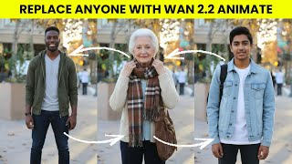 How To Use The New Wan 2.2 Animate Replace Model