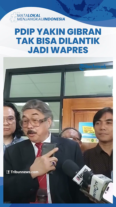 Percaya Diri Gugatan PTUN Bakal Dikabulkan, PDIP Yakin Gibran Batal Dilantik Jadi Wapres Prabowo
