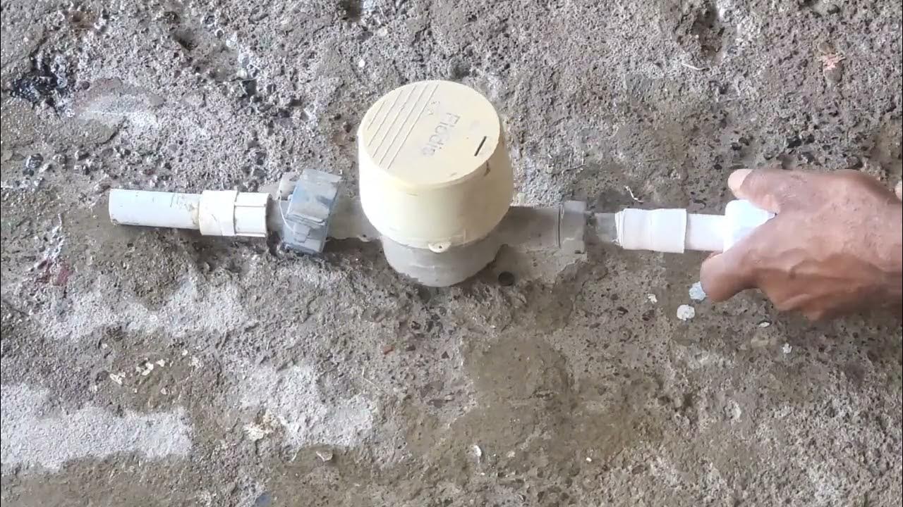 Can water go back through your water meter YouTube