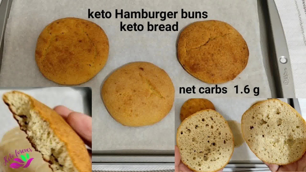 Keto hamburger buns/ keto bread
