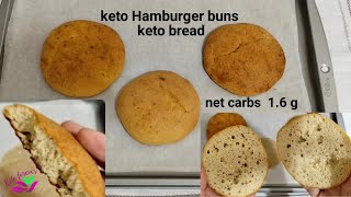Keto hamburger buns/ keto bread