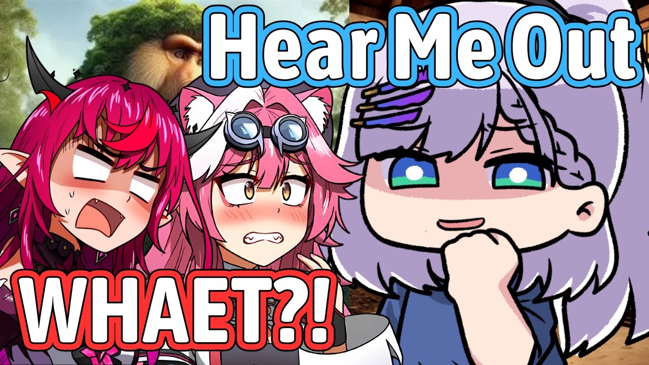 Raora and IRyS Stunned By Reine Brainrot Story【Hololive EN】