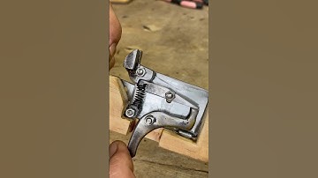 Handmade a simple trigger mechanism # Craft Design # Cool idea for you enjoy