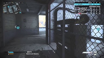 COD Ghost 1v4 SnD With Radar