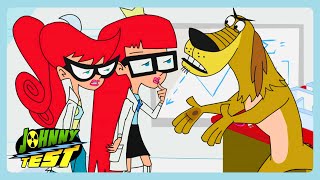 Celebrity Johnny Test - Johnny's Big Dumb Sisters 🧪 | Season 4 | Cartoons For Kids | WildBrain Monsters Wealth