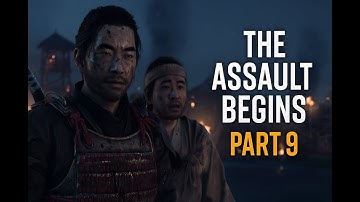 Ghost of Tsushima Part 9 – Hammer and Forge | Castle Kaneda Assault Begins [PS5 4K]