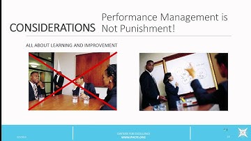 Developing an Effective Performance Management System